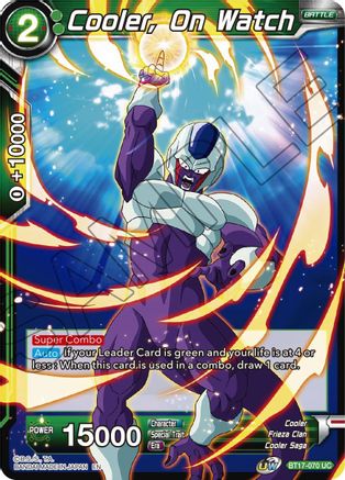 Cooler, On Watch (BT17-070) - Ultimate Squad Foil