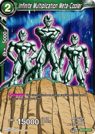 Infinite Multiplication Meta-Cooler (BT17-073) (BT17-073) - Ultimate Squad Foil