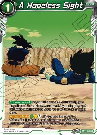A Hopeless Sight (BT17-080) - Ultimate Squad Foil