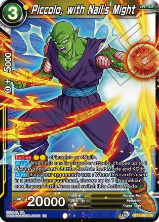 Piccolo, with Nail's Might (BT17-090) - Ultimate Squad