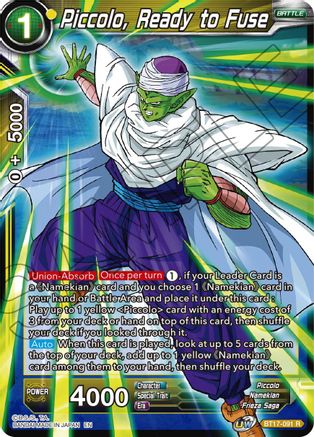 Piccolo, Ready to Fuse (BT17-091) - Ultimate Squad