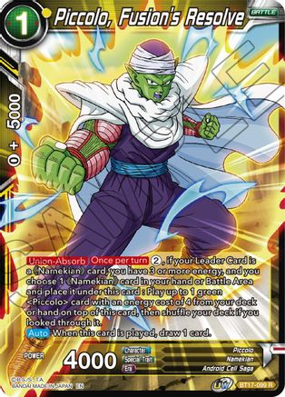 Piccolo, Fusion's Resolve (BT17-099) - Ultimate Squad Foil