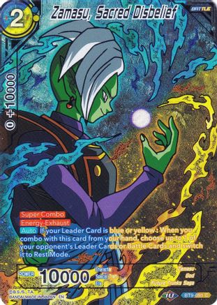 Zamasu, Sacred Disbelief (BT9-091) - Collectors Selection Vol 2 Foil