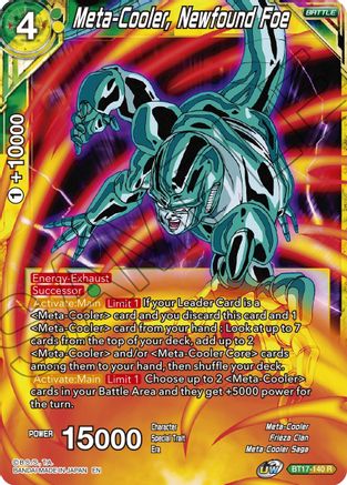 Meta-Cooler, Newfound Foe (BT17-140) - Ultimate Squad Foil