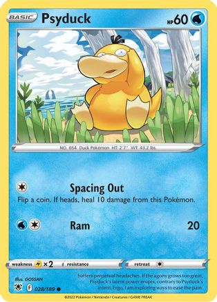Psyduck 028/189 SWSH10 Astral Radiance - Common