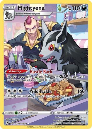 Mightyena TG09/TG30 - Holofoil SWSH10 Astral Radiance Trainer Gallery - Ultra Rare