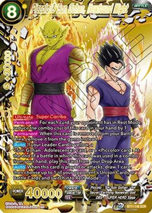 Piccolo & Son Gohan, Newfound Might (BT17-148) - Ultimate Squad Foil
