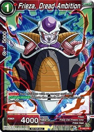 Frieza, Dread Ambition (Tournament Pack Vol. 8) (P-380) - Tournament Promotion Cards
