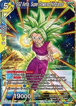 SS2 Kefla, Super-Powered Hindrance (Tournament Pack Vol. 8) (P-390) - Tournament Promotion Cards