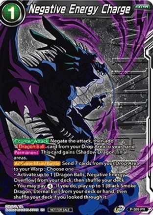 Negative Energy Charge (Tournament Pack Vol. 8) (Winner) (P-389) - Tournament Promotion Cards Foil