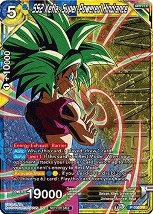 SS2 Kefla, Super-Powered Hindrance (Tournament Pack Vol. 8) (Winner) (P-390) - Tournament Promotion Cards Foil