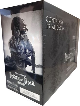Attack on Titan: Final Season Trial Deck+ Display - Attack On Titan: Final Season