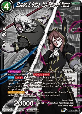 Shroom & Salsa, Tag Team of Terror (Championship Pack 2022 Vol.2) (P-424) - Promotion Cards Foil