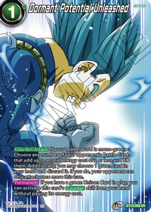 Dormant Potential Unleashed (BT10-088) - Theme Selection History of Vegeta Foil