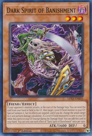 Dark Spirit of Banishment (LDS3-EN010) - Legendary Duelists: Season 3 1st Edition