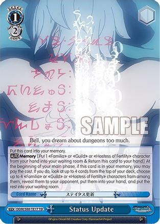 Status Update (DDM/S88-TE17 TD) - Is it Wrong to Try to Pick Up Girls in a Dungeon?