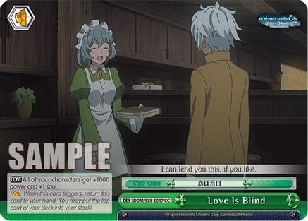 Love Is Blind (DDM/S88-E047 CC) - Is it Wrong to Try to Pick Up Girls in a Dungeon?