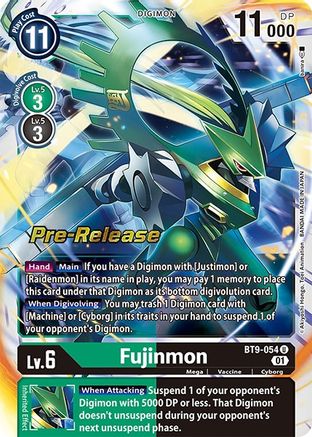 Fujinmon (BT9-054) - X Record Pre-Release Cards Foil
