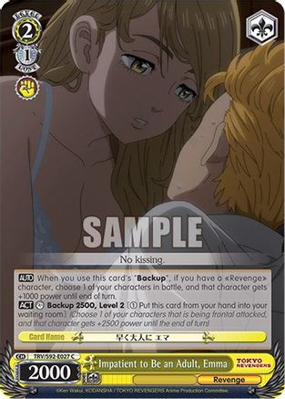 Impatient to Be an Adult, Emma (TRV/S92-E027 C) - Tokyo Revengers