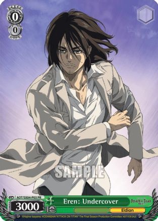 Eren: Undercover (Textless Promo) (AOT/SX04-PE03 PR) - Attack On Titan: Final Season
