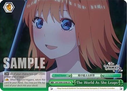 The World As She Leaps (5HY/W90-E046 CR) - The Quintessential Quintuplets 2
