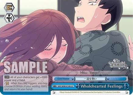 Wholehearted Feelings (5HY/W90-E100 CC) - The Quintessential Quintuplets 2