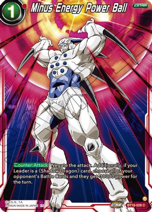 Minus Energy Power Ball (BT18-028) - Dawn of the ZLegends Foil