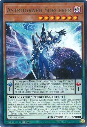 Astrograph Sorcerer (TAMA-EN040) - Tactical Masters 1st Edition