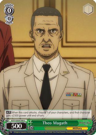 Theo Magath (AOT/SX04-040 C) - Attack On Titan: Final Season