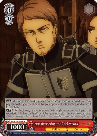 Jean: Overseeing the Celebrations (AOT/SX04-050 R) - Attack On Titan: Final Season