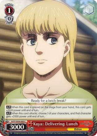Kaya: Delivering Lunch (AOT/SX04-060 C) - Attack On Titan: Final Season