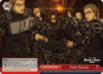 Fatal Wound (AOT/SX04-065 CR) - Attack On Titan: Final Season