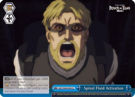 Spinal Fluid Activation (AOT/SX04-099 CC) - Attack On Titan: Final Season