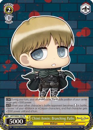 Chimi Armin: Branching Paths (AOT/SX04-102 PR) - Attack On Titan: Final Season
