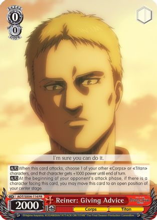 Reiner: Giving Advice (AOT/SX04-114 PR) - Attack On Titan: Final Season