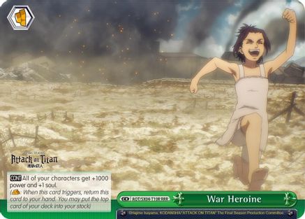 War Heroine (RRR) (AOT/SX04-T10R RRR) - Attack On Titan: Final Season