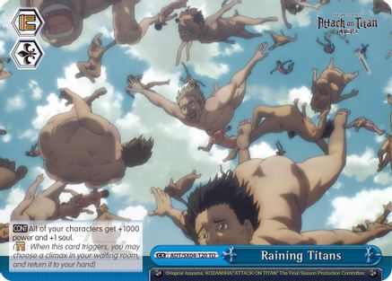 Raining Titans (AOT/SX04-T20 TD) - Attack On Titan: Final Season