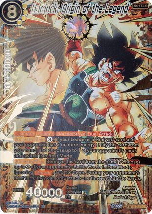Bardock, Origin of the Legend (GDR) (BT18-148) - Dawn of the ZLegends Foil