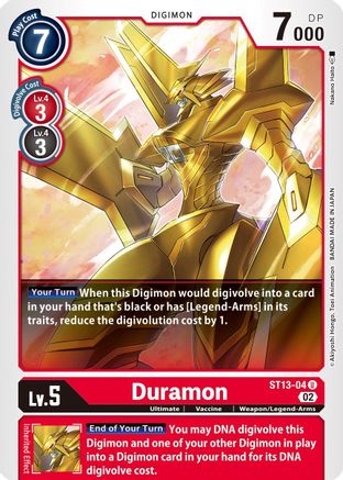 Duramon (ST13-04) - Starter Deck 13: Ragnaloardmon