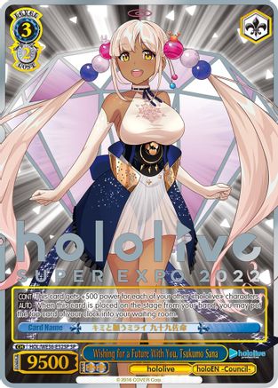 Wishing for a Future With You, Tsukumo Sana (SP) (HOL/WE36-E52SP SP) - hololive production Premium Booster