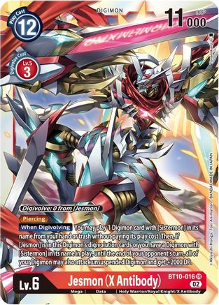 Jesmon (X Antibody) (BT10-016) - Xros Encounter Foil