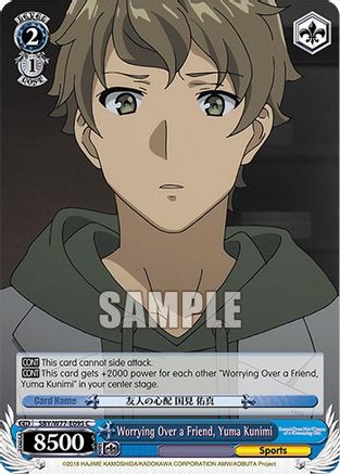 Worrying Over a Friend, Yuma Kunimi (SBY/W77-E095 C) - Rascal Does Not Dream of a Dreaming Girl