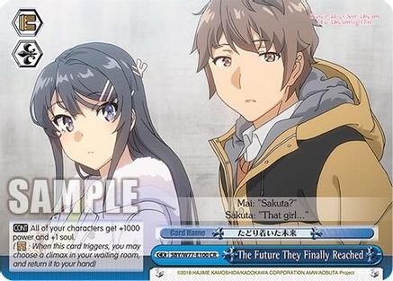 The Future They Finally Reached (SBY/W77-E100 CR) - Rascal Does Not Dream of a Dreaming Girl