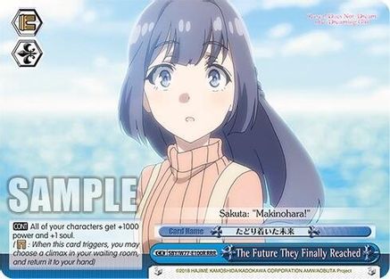 The Future They Finally Reached (RRR) (SBY/W77-E100R RRR) - Rascal Does Not Dream of a Dreaming Girl