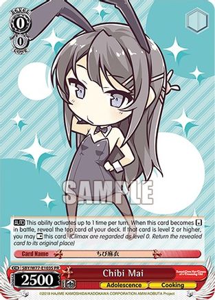Chibi Mai (Foil) (SBY/W77-E103S PR) - Rascal Does Not Dream of a Dreaming Girl