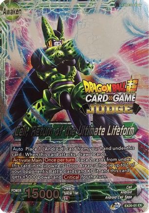 Cell // Cell, Return of the Ultimate Lifeform (Judge Pack Vol.12) (EX20-01) - Tournament Promotion Cards