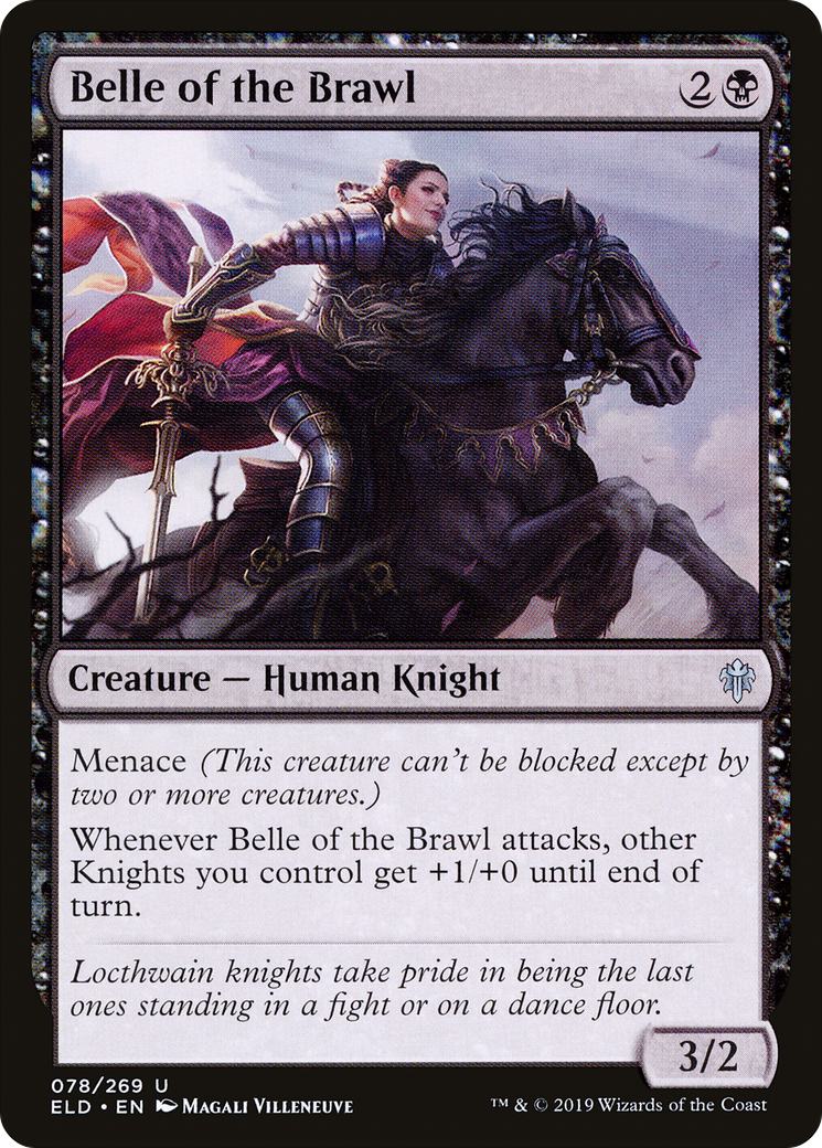 Belle of the Brawl (ELD-078) - Throne of Eldraine Foil
