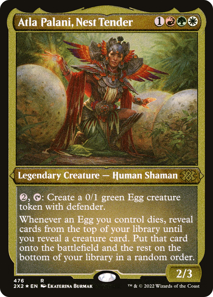 Atla Palani, Nest Tender (2X2-476) - Double Masters 2022 Foil