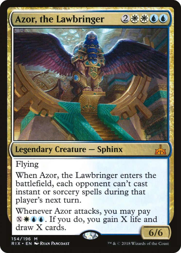 Azor, the Lawbringer (RIX-154) - Rivals of Ixalan
