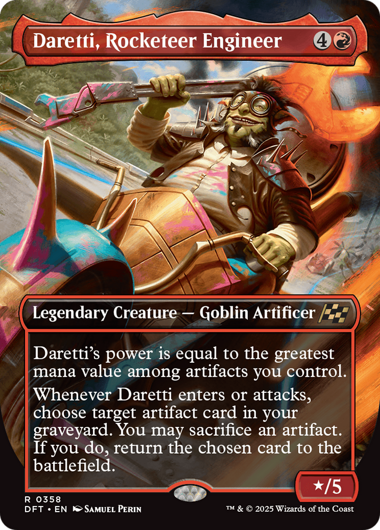 Daretti, Rocketeer Engineer (DFT-358) - Aetherdrift (Borderless)